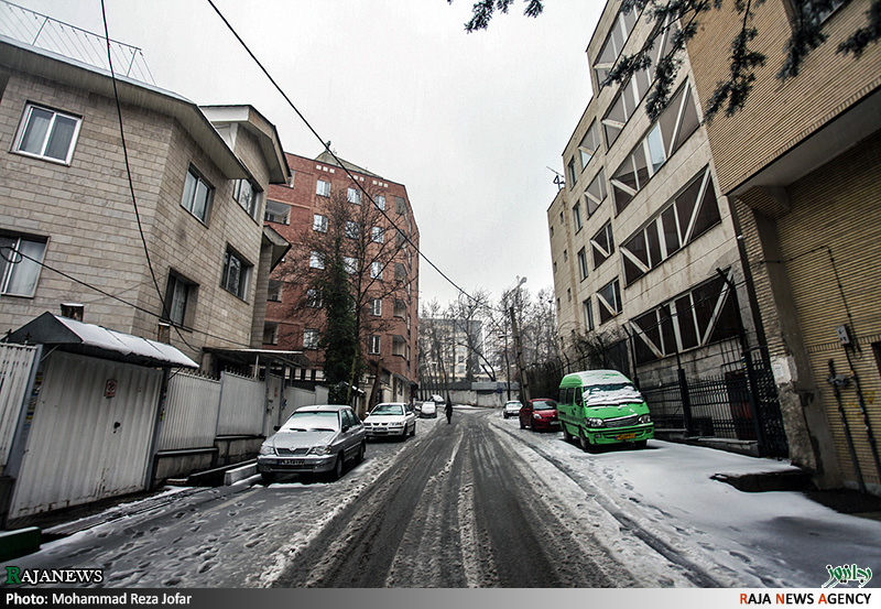تصاویر:: بارش برف در تهران